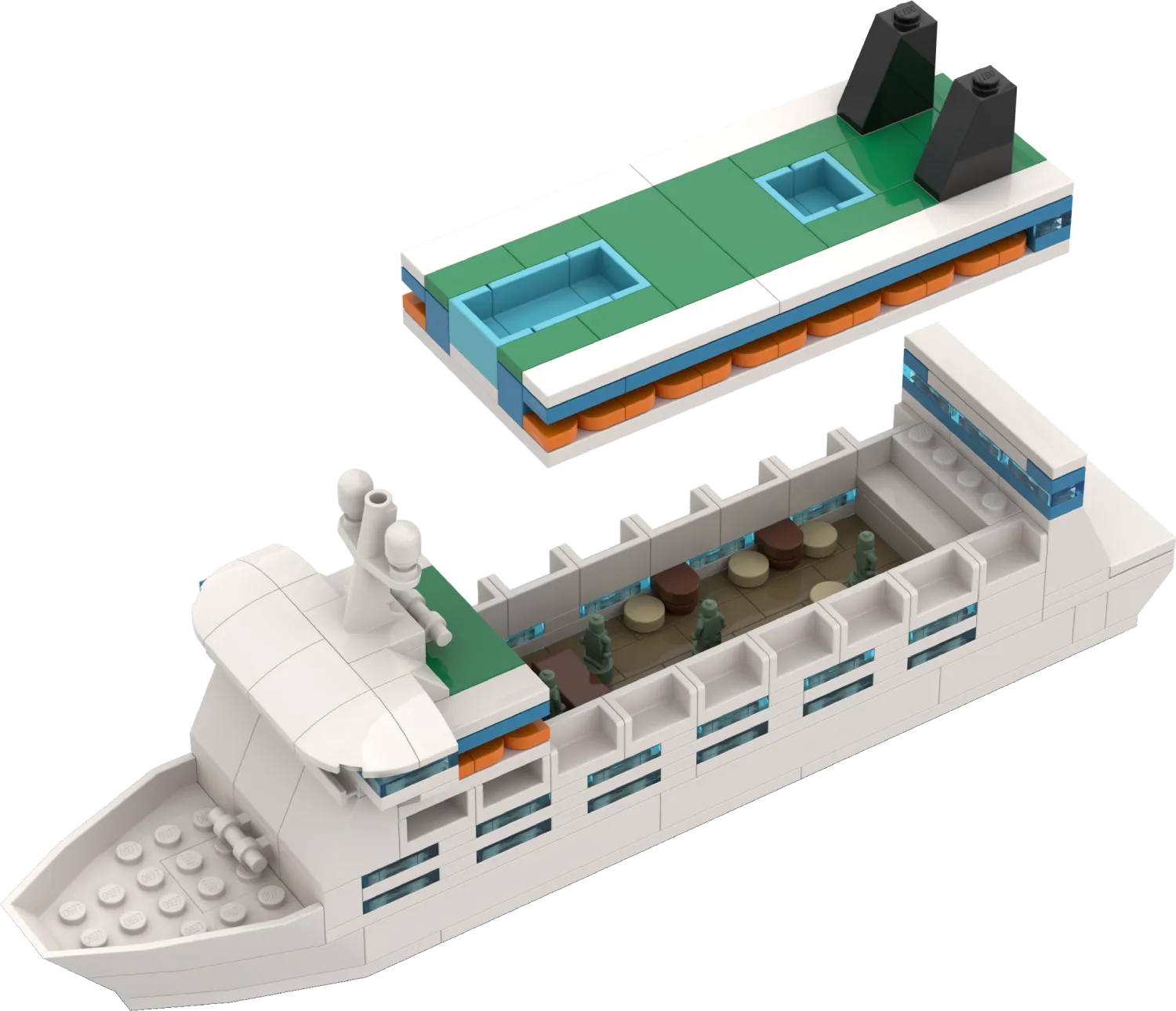 LEGO cruise ship