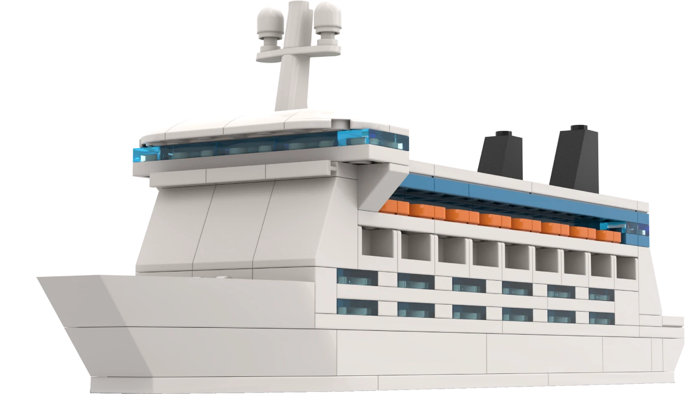 Bricks Side Cruise Ship